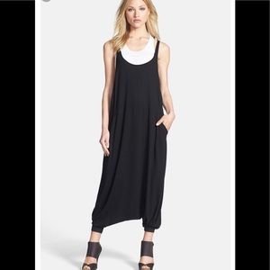 Eileen Fisher Black Harem Jumpsuit